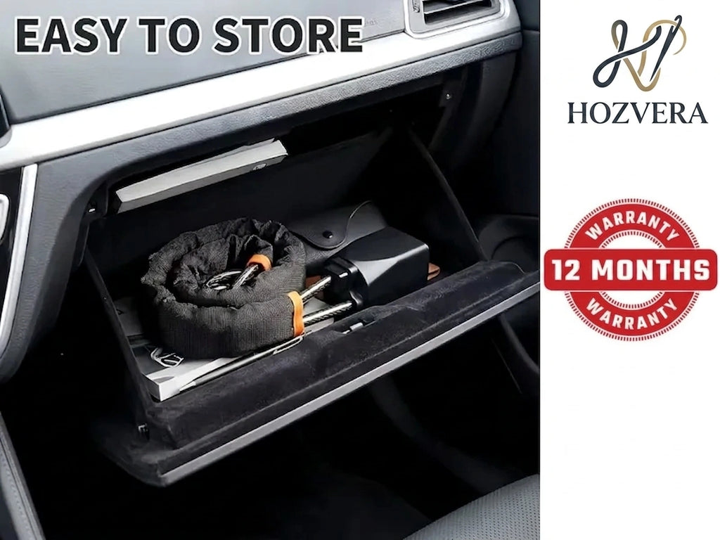 Portable Steering Wheel Seat Belt Lock – Universal Anti-Theft Car Security Device