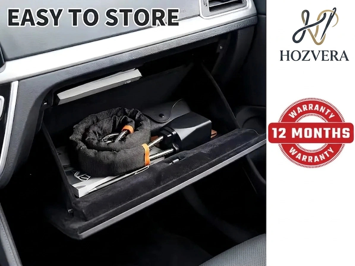 Portable Steering Wheel Seat Belt Lock – Universal Anti-Theft Car Security Device