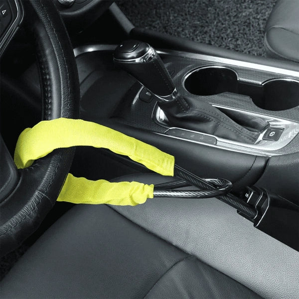Portable Steering Wheel Seat Belt Lock – Universal Anti-Theft Car Security Device