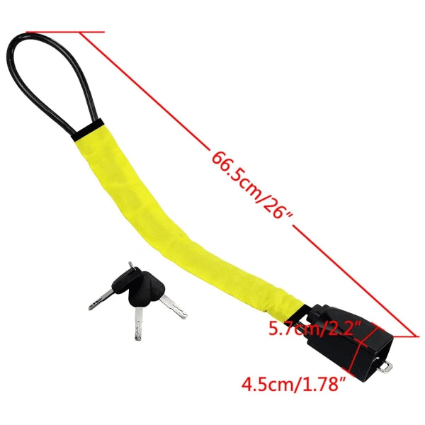 Portable Steering Wheel Seat Belt Lock – Universal Anti-Theft Car Security Device
