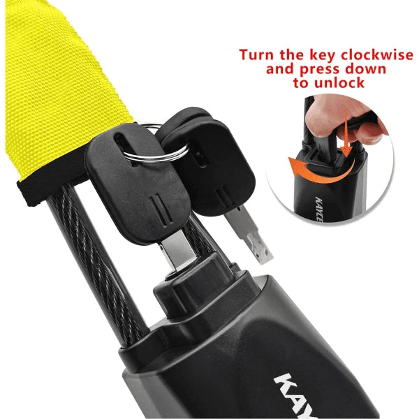 Portable Steering Wheel Seat Belt Lock – Universal Anti-Theft Car Security Device