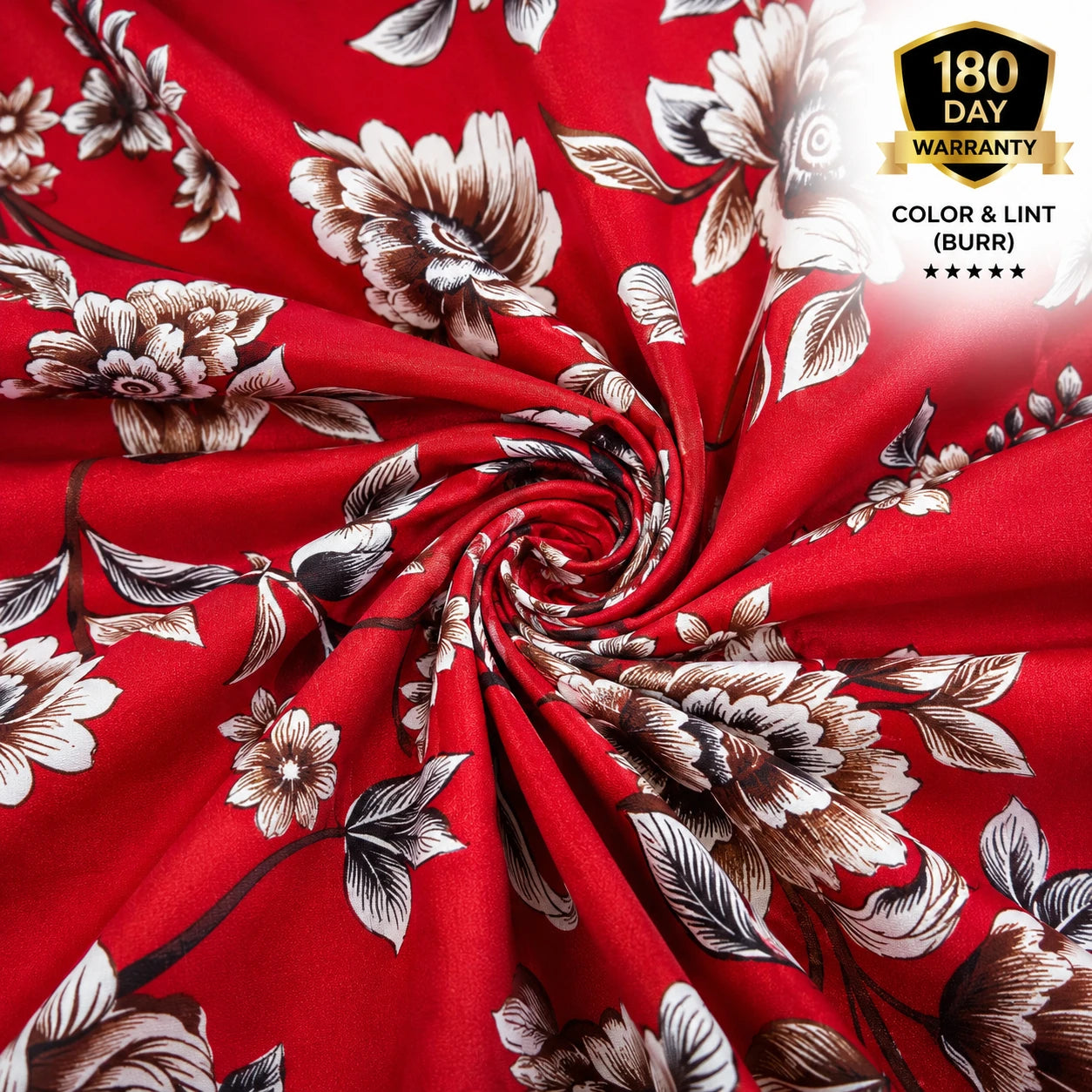 Hozvera VIP Cotton Satin King Size Bedsheet - (1 Double Bedsheet + 2 Pillows)