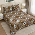 Hozvera VIP Cotton Satin King Size Bedsheet - (1 Double Bedsheet + 2 Pillows)