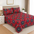 Hozvera VIP Cotton Satin King Size Bedsheet - (1 Double Bedsheet + 2 Pillows)